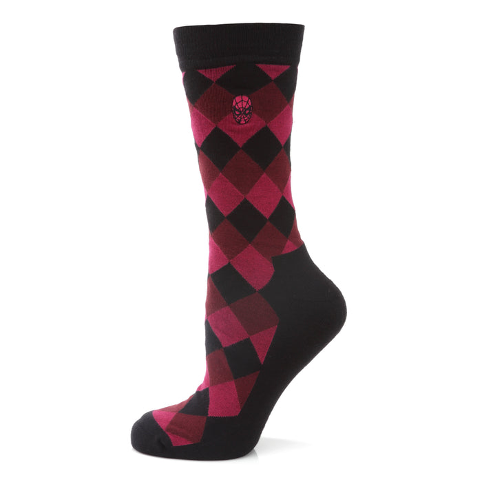 Spider-Man Argyle Red Men's Socks
