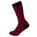 Spider-Man Dot Red and Black Sock