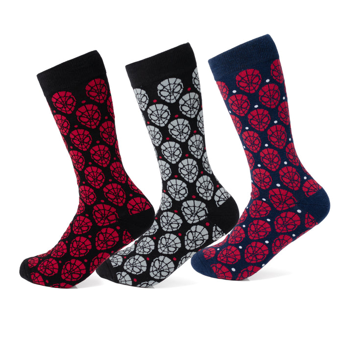 Spider-Man Dot 3 Pack Socks