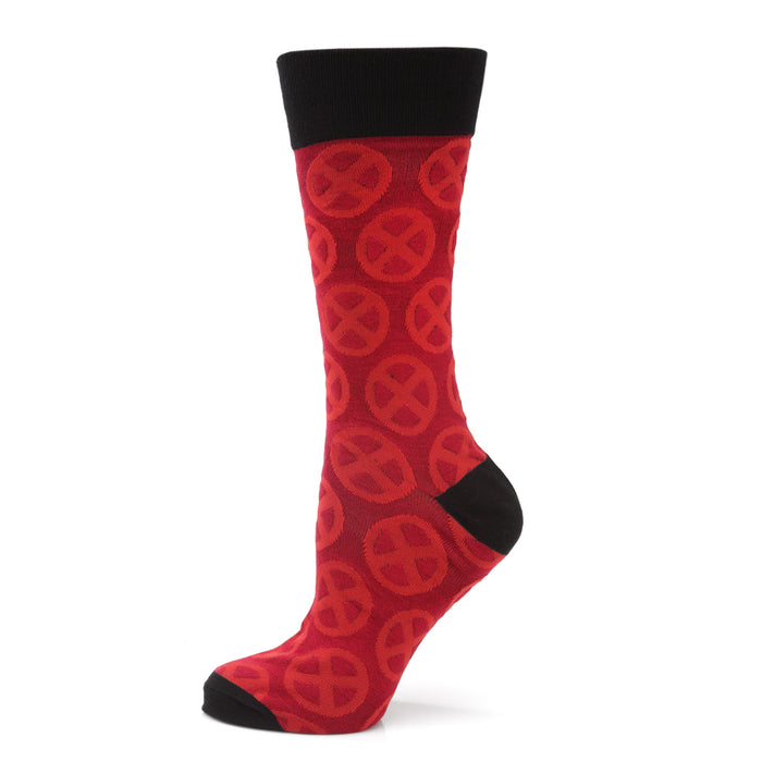 X-Men Symbol Red Socks