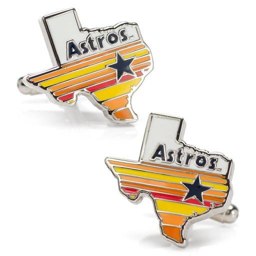 Houston Astros Tequila Sunrise Cufflinks