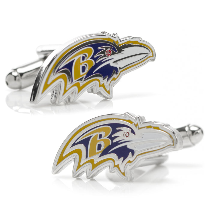 Baltimore Ravens Head Cufflinks