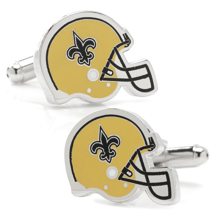 Retro New Orleans Saints Helmet Cufflinks