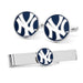 New York Yankees Cufflinks and Tie Bar Gift Set