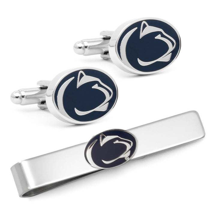 Penn State University Cufflinks and Tie Bar Gift Set