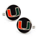 Miami Hurricanes Cufflinks