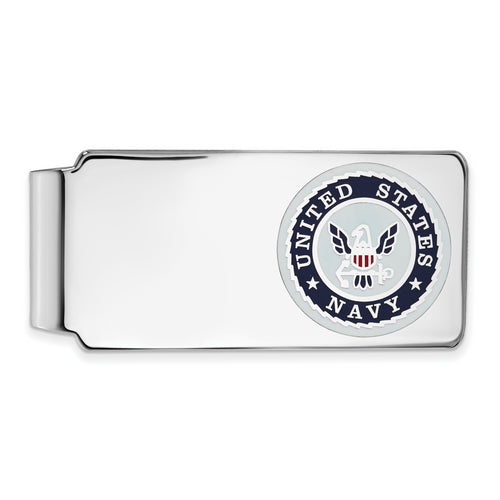 Sterling Silver U.S. Navy Money Clip