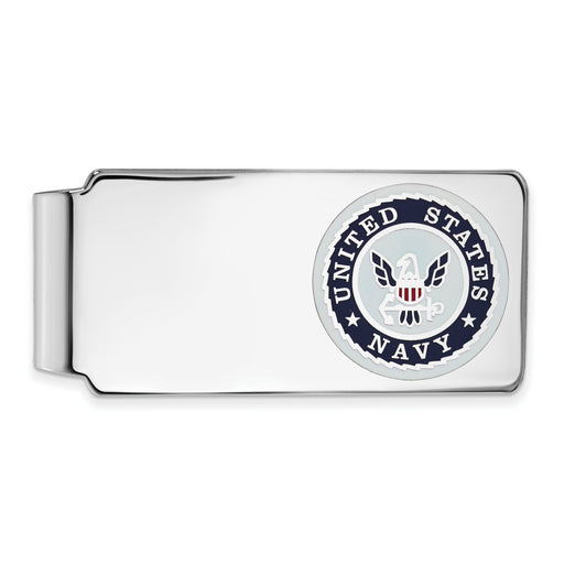 Sterling Silver U.S. Navy Money Clip