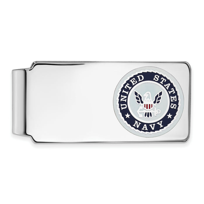 Sterling Silver U.S. Navy Money Clip