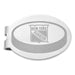 Stainless Steel NHL New York Rangers Polished Oval Engraved Money Clip