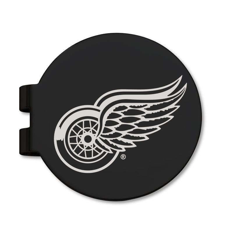 DETROIT REDWINGS BLACK PREVAIL ENGRAVED MONEY CLIP