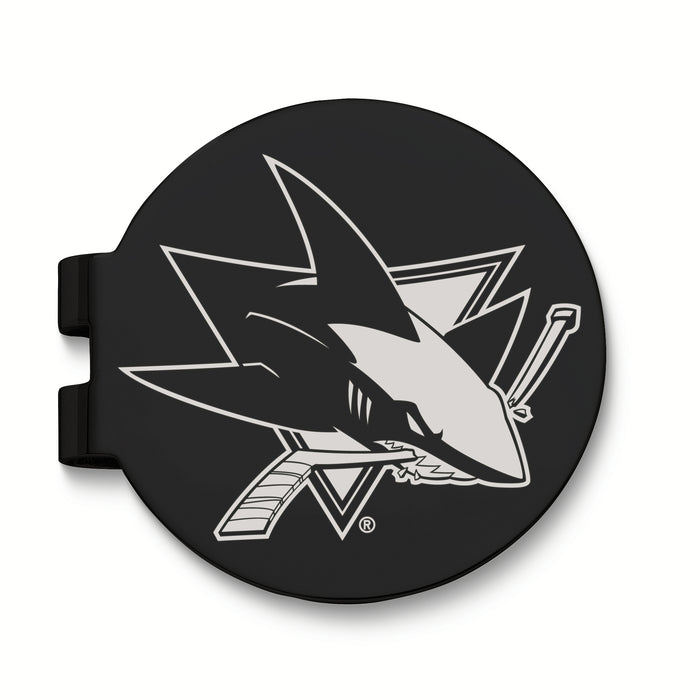 SAN JOSE SHARKS BLACK PREVAIL ENGRAVED MONEY CLIP