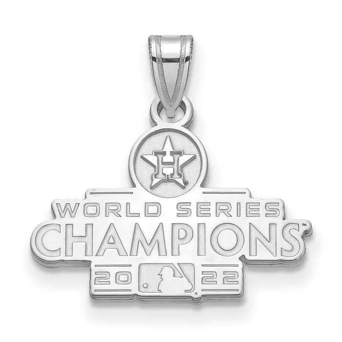 SS 2022 World Series Champions Houston Astros Small Pendant