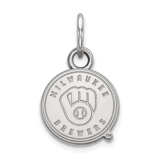 SS MLB  Milwaukee Brewers XS Logo Pendant