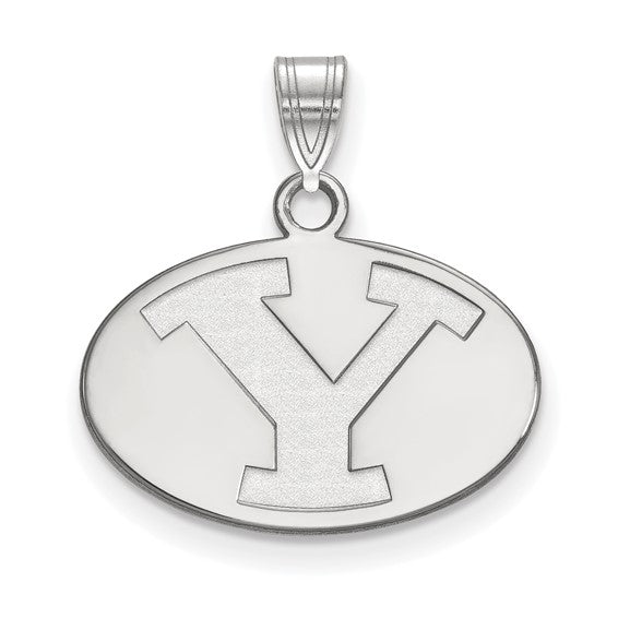 10kw Brigham Young University Small Disc Logo Pendant