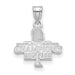 SS 2023 World Series Champions Texas Rangers Small Pendant