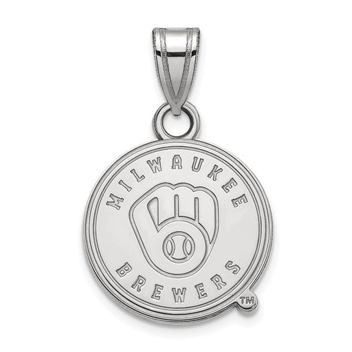 SS MLB  Milwaukee Brewers Small Logo Pendant