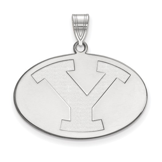 14kw Brigham Young University Large Disc Logo Pendant