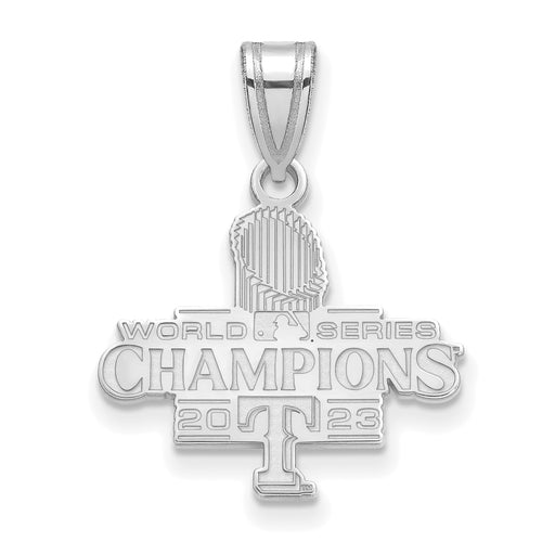 SS 2023 World Series Champions Texas Rangers Medium Pendant