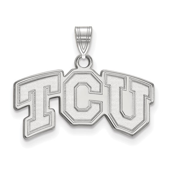 14kw Texas Christian University Small TCU Pendant