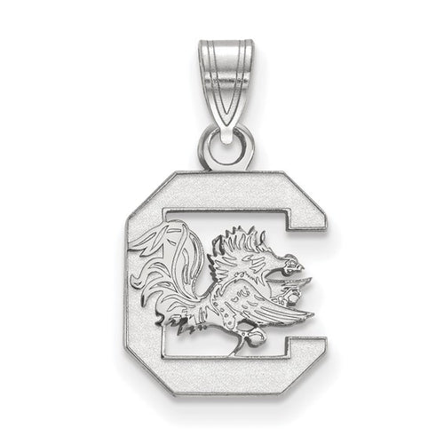 SS University of South Carolina Small Gamecock logo Pendant