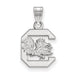 14kw University of South Carolina Small Gamecock logo Pendant