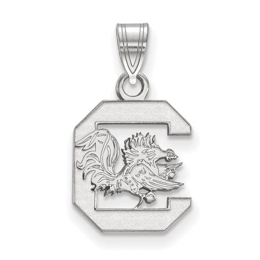 10kw University of South Carolina Small Gamecock logo Pendant