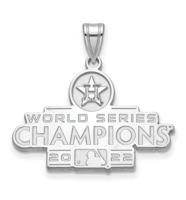 SS 2022 World Series Champions Houston Astros Large Pendant