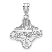 SS 2025 World Series Champions Los Angeles Dodgers Large Pendant
