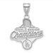 SS 2025 World Series Champions Los Angeles Dodgers Large Pendant