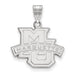 14kw Marquette University Medium Athletics Pendant