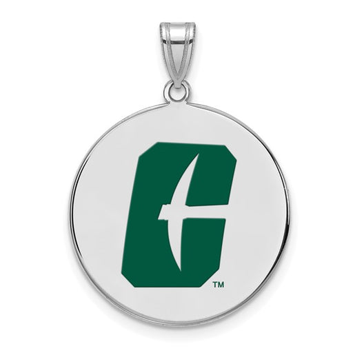 SS U of North Carolina at Charlotte XL Enl Disc Pendant