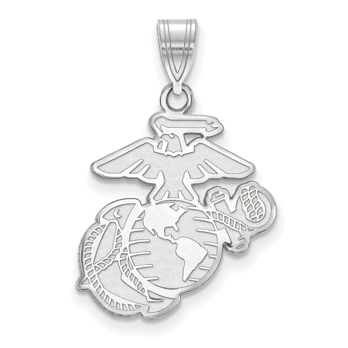 14kw Large U.S. Marine Corps Pendant