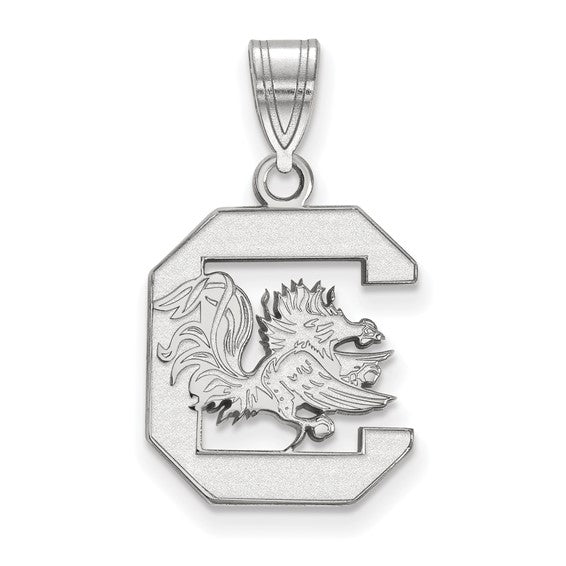 10kw University of South Carolina Medium Gamecock logo Pendant