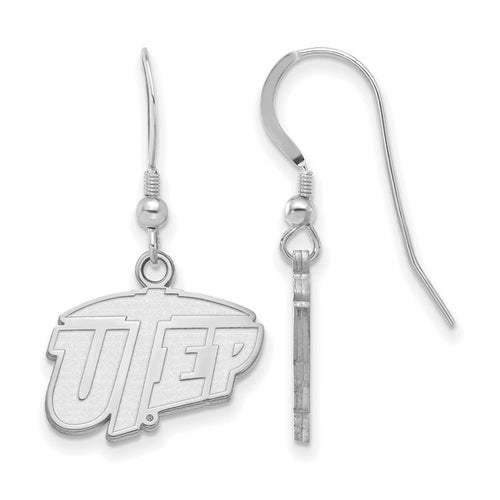 SS The University of Texas at El Paso Small UTEP Dangle Earrings