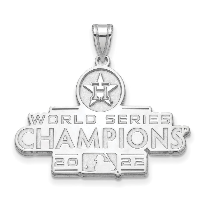 SS 2022 World Series Champions Houston Astros Extra Large Pendant