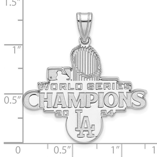 SS 2024 World Series Champions Los Angeles Dodgers Extra Large Pendant
