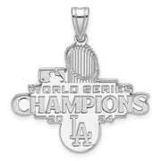 SS 2024 World Series Champions Los Angeles Dodgers Extra Large Pendant