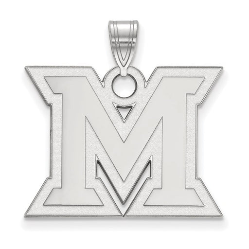 14kw Miami University Large Logo Pendant