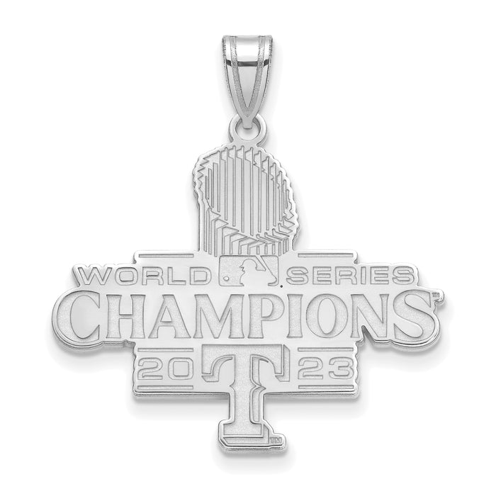 SS 2023 World Series Champions Texas Rangers Extra Large Pendant