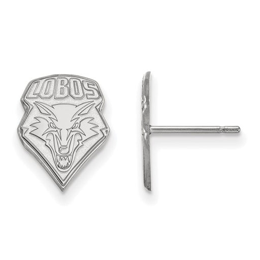 SS University of New Mexico Small Post Lobos Earrings