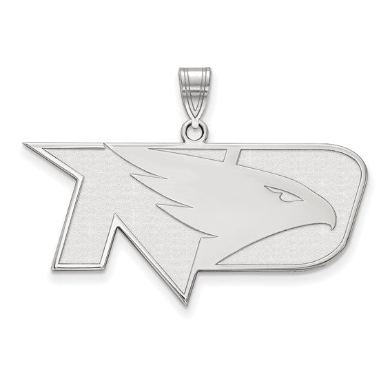 14kw University of North Dakota Large Fighting Hawks Pendant