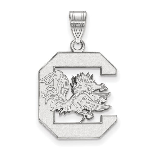 14kw University of South Carolina Large Gamecock logo Pendant