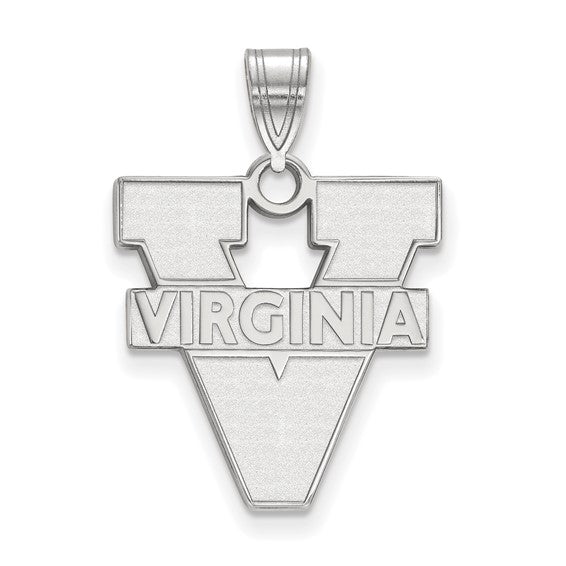 14kw University of Virginia Large Text Logo Pendant