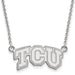 SS Texas Christian University Small TCU Pendant w/Necklace