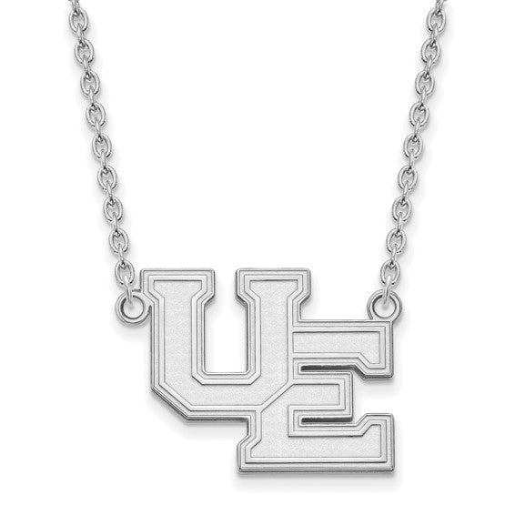 10kw University of Evansville Large Purple Aces Pendant w/Necklace