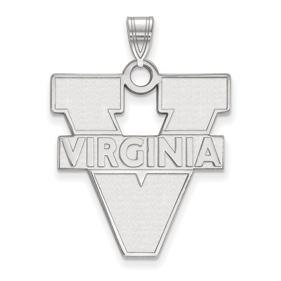 14kw University of Virginia XL Text Logo Pendant