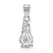 SS Youngstown State University Small "Pete the Penguin" Pendant