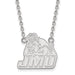 14kw James Madison University Large JMU Dukes Pendant w/Necklace