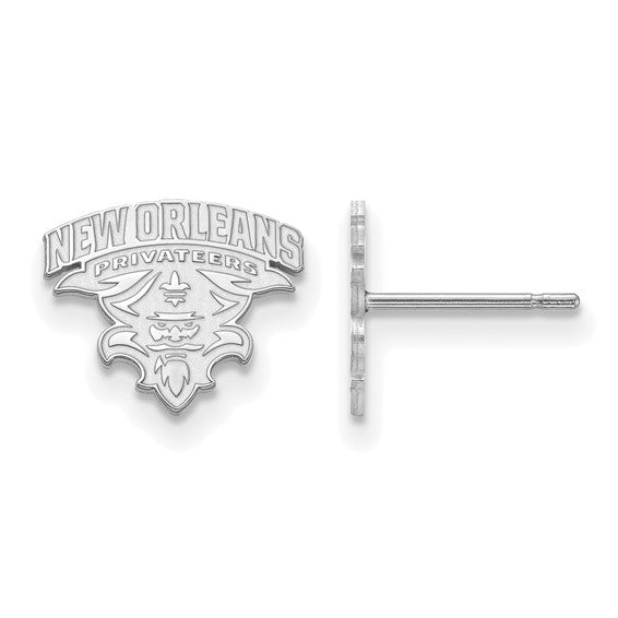 10kw University of New Orleans Small Post Earrings